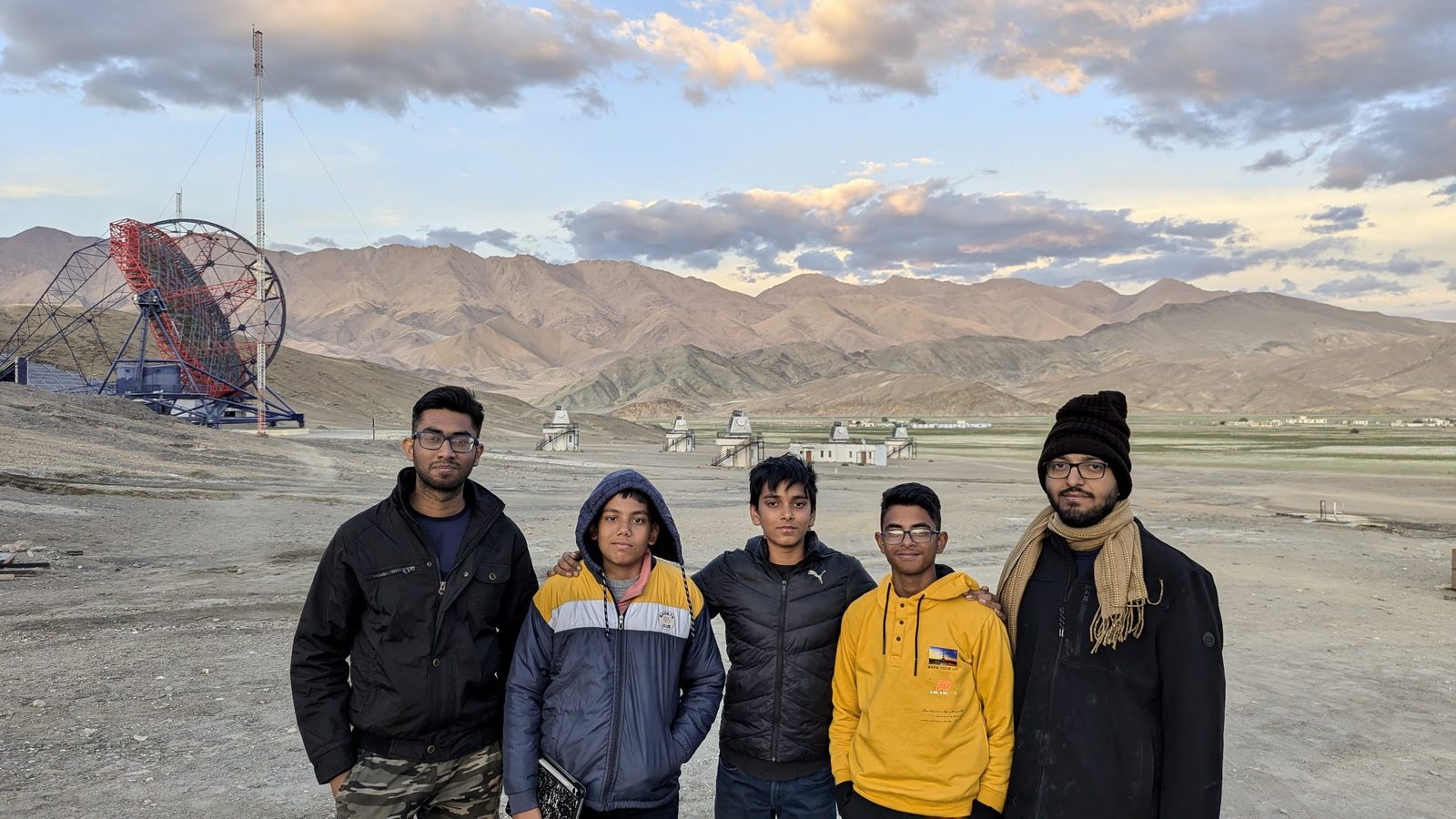 Team Aryabhat at Hanle